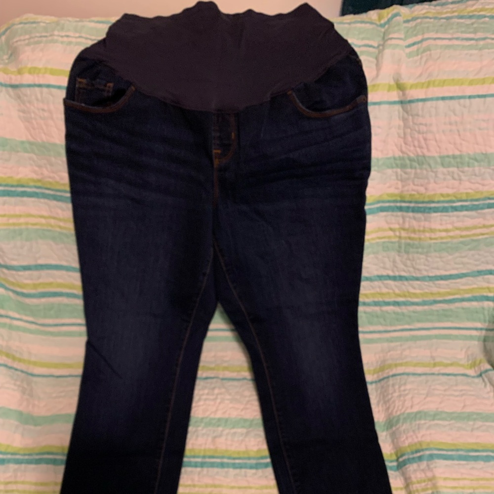Old Navy maternity jeans